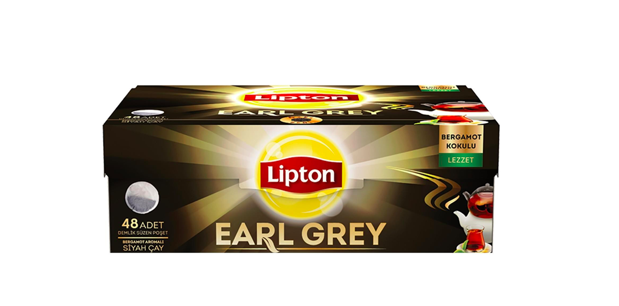 Lipton Earl Grey Demlik Poşet Çay 48'li